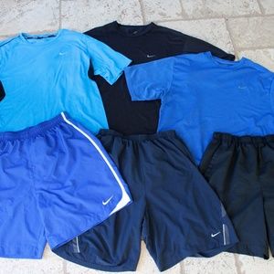 Nike men's shirt and shorts bundle